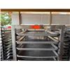 Image 2 : Metal Mobile Pan Cooling Rack 21" x 24" x 71"H w/ Some Pans