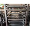 Image 3 : Metal Mobile Pan Cooling Rack 21" x 24" x 71"H w/ Some Pans