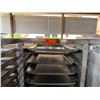 Image 2 : Metal Mobile Pan Cooling Rack 21" x 24" x 71"H w/ Some Pans