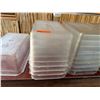 Image 3 : Multiple Rectangular Plastic Food Storage Bins 13" x 21" x 8"H