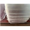 Image 4 : Multiple Rectangular Plastic Food Storage Bins 13" x 21" x 8"H