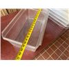 Image 9 : Multiple Rectangular Plastic Food Storage Bins 13" x 21" x 8"H