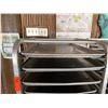 Image 2 : Metal Mobile Pan Cooling Rack w/ Some Pans 20" x 26"