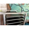 Image 2 : Metal Mobile Pan Cooling Rack w/ Some Pans 20" x 26"