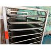 Image 3 : Metal Mobile Pan Cooling Rack w/ Some Pans 20" x 26"
