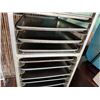 Image 5 : Metal Mobile Pan Cooling Rack w/ Some Pans 20" x 26"