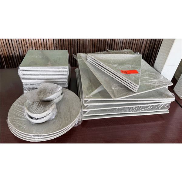 Multiple Dishes, Misc Shapes & Sizes.