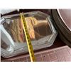 Image 5 : Multiple Round & Metal Trays w/ White Plastic Measuring Buckets