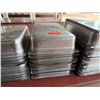 Image 3 : Multiple Rectangular Metal Food Storage Bins 21" x 13" x 3.5"H