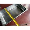 Image 8 : Multiple Rectangular Metal Food Storage Bins 21" x 13" x 3.5"H