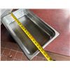 Image 9 : Multiple Rectangular Metal Food Storage Bins 21" x 13" x 3.5"H