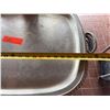 Image 6 : Multiple Metal Trays w/ Ribbed Edges & Handles 24" x 18"