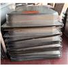 Image 1 : Multiple Rectangular Metal Food Storage Bins 21" x 12" x 3"H w/ Some Lids