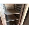 Image 6 : Metal  Enclosed Mobile Cabinet w/ Some Pans