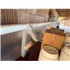 Image 10 : Qty 4 Mobile Buffet or Condiment Bar Sections w/ Clear Sneeze Guard 96" x 30" x 30"H each (contents 