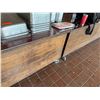 Image 11 : Qty 4 Mobile Buffet or Condiment Bar Sections w/ Clear Sneeze Guard 96" x 30" x 30"H each (contents 