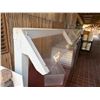 Image 3 : Qty 4 Mobile Buffet or Condiment Bar Sections w/ Clear Sneeze Guard 96" x 30" x 30"H each (contents 