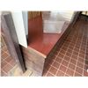 Image 4 : Qty 4 Mobile Buffet or Condiment Bar Sections w/ Clear Sneeze Guard 96" x 30" x 30"H each (contents 