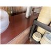 Image 9 : Qty 4 Mobile Buffet or Condiment Bar Sections w/ Clear Sneeze Guard 96" x 30" x 30"H each (contents 