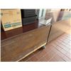 Image 11 : Qty 4 Mobile Buffet or Condiment Bar Sections w/ Clear Sneeze Guard & Some Pans