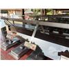 Image 4 : Qty 2 Mobile Buffet or Condiment Bar Sections w/ Clear Sneeze Guard & Some Pans (contents not includ