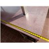Image 5 : Mobile Buffet or Condiment Bar Section w/ Clear Sneeze Guard & Some Pans 108" x 30"