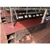 Image 1 : Mobile Buffet or Condiment Bar Section w/ Clear Sneeze Guard