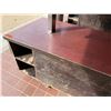 Image 8 : Mobile Buffet or Condiment Bar Section w/ Clear Sneeze Guard