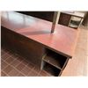 Image 9 : Mobile Buffet or Condiment Bar Section w/ Clear Sneeze Guard