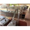 Image 3 : Qty 2 Mobile Buffet or Condiment Bar Sections w/ Clear Sneeze Guard & Some Pans