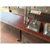 Image 8 : Qty 2 Mobile Buffet or Condiment Bar Sections w/ Clear Sneeze Guard & Some Pans
