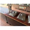 Image 6 : Qty 2 Mobile Buffet or Condiment Bar Sections w/ Clear Sneeze Guard & Some Pans