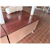 Image 5 : Qty 3 Mobile Buffet or Condiment Bar Sections w/ Clear Sneeze Guard 48" x 30" x 30"H