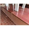 Image 7 : Qty 3 Mobile Buffet or Condiment Bar Sections w/ Clear Sneeze Guard 48" x 30" x 30"H