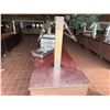 Image 11 : Qty 2 Mobile Buffet or Condiment Bar Sections w/ Sneeze Guard & Some Pans (contents not included)