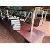 Image 12 : Qty 2 Mobile Buffet or Condiment Bar Sections w/ Sneeze Guard & Some Pans (contents not included)