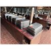 Image 13 : Qty 2 Mobile Buffet or Condiment Bar Sections w/ Clear Sneeze Guard (contents not included)