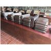Image 15 : Qty 2 Mobile Buffet or Condiment Bar Sections w/ Clear Sneeze Guard (contents not included)