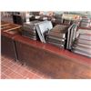 Image 17 : Qty 2 Mobile Buffet or Condiment Bar Sections w/ Clear Sneeze Guard (contents not included)