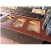 Image 3 : Qty 2 Mobile Buffet or Condiment Bar Sections w/ Clear Sneeze Guard (contents not included)