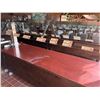 Image 13 : Qty 2 Mobile Buffet or Condiment Bar Sections w/ Clear Sneeze Guard & Some Pans (contents not includ