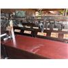 Image 14 : Qty 2 Mobile Buffet or Condiment Bar Sections w/ Clear Sneeze Guard & Some Pans (contents not includ