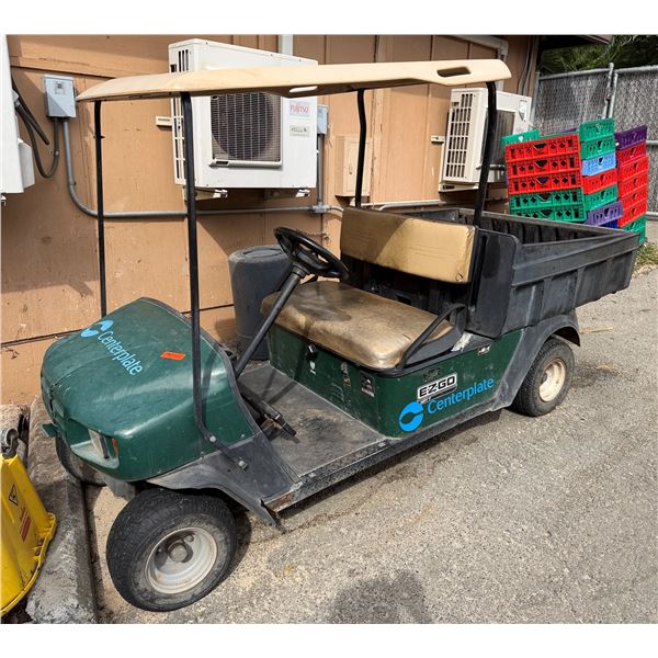 EZ-GO 2-Seat Golf Cart w/ Flatbed - Does Not Run Needs Repair