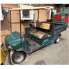 Image 1 : EZ-GO 2-Seat Golf Cart w/ Flatbed - Does Not Run Needs Repair