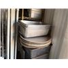 Image 8 : Multiple Sheet Trays, Bowls, Dollies, Trays, Shelf Parts, Dish Racks, Glassware, etc