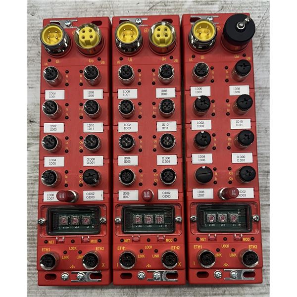 Lot of (3) Brad #TCDEC-8B4B-DYU-G8 Juction Blocks