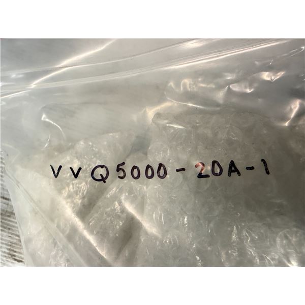 Lot of (6) SMC #VVQ-5000-20A-1 Throttle Valve Spacers