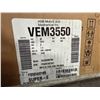 Image 2 : Baldor 1.5HP 208/230/460, 3500 RPM #VEM3550 Motor