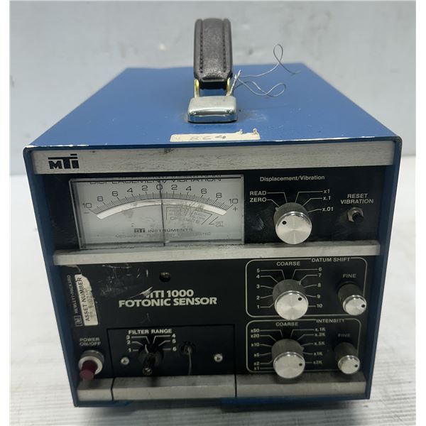 Mechanical Technology # MTI 1000 Fotonic Sensor