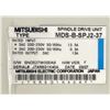 Image 4 : Mitsubishi #MDS-B-SP-J2-37 Spindle Drive Unit